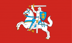 Lietuvos Respublikos istorinė vėliava. A. Každailio rekonstrukcija.